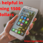 Apps helpful in earning 1500 dollars