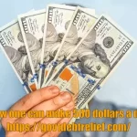 How one can make 500 dollars a day