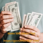 Make 500 dollars fast