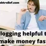Blogging helpful to make money fast